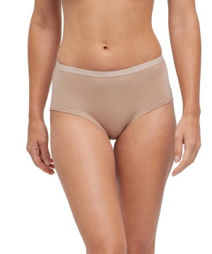 Falke 2-Pack Hipster Daily Comfort Panties & Slips Damen Braun | 0648253-TX