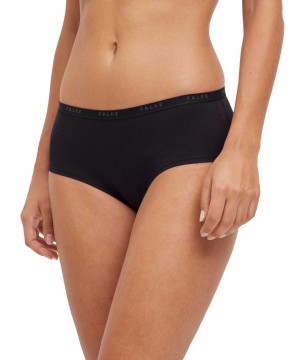 Falke 2-Pack Hipster Daily Comfort Panties & Slips Damen Schwarz | 5970132-LM