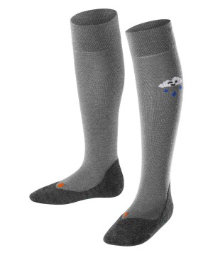 Falke Active Rainboot Knee-high Socks Socken Kinder Grau | 8327961-PN