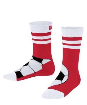 Falke Active Soccer Socks Socken Kinder Rot | 8762593-LM