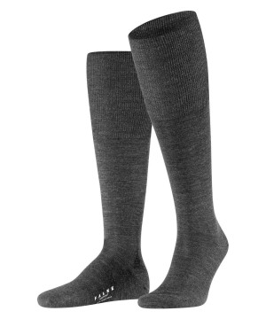 Falke Airport Knee-high Socks Socken Herren Grau | 5234067-XP