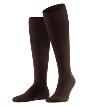 Falke Airport Knee-high Socks Socken Herren Braun | 9321867-ZW