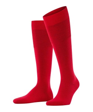 Falke Airport Knee-high Socks Socken Herren Rot | 1592637-GF