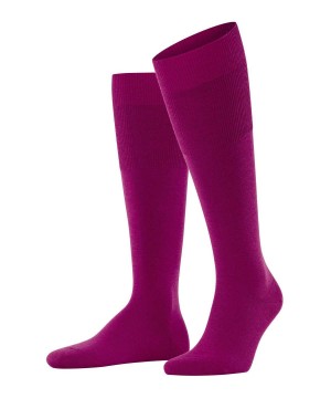 Falke Airport Knee-high Socks Socken Herren Rosa | 7196305-YJ