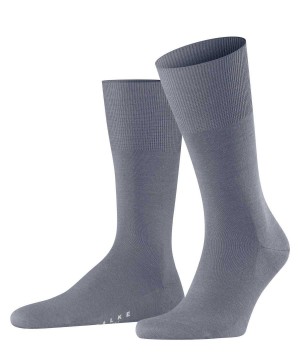 Falke Airport Socks Socken Herren Grau | 7624391-PW