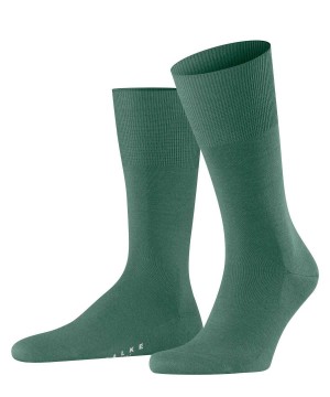 Falke Airport Socks Socken Herren Grün | 7830126-UQ