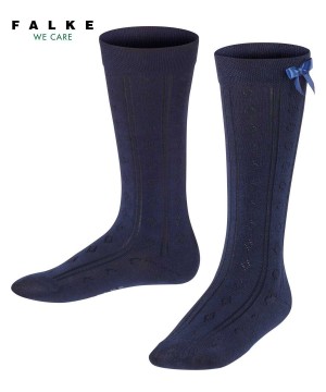 Falke Ajour Knee-high Socks Socken Kinder Blau | 8316704-DH