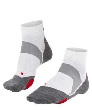 Falke BC5 Endurance Biking Short sock Sports Socks Damen Weiß | 7543209-SZ