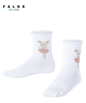 Falke Ballerina Mouse Socks Socken Kinder Weiß | 1027943-YG