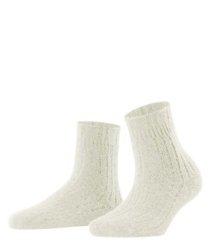 Falke Bedsock Rib House socks Socken Damen Weiß | 2987605-YG