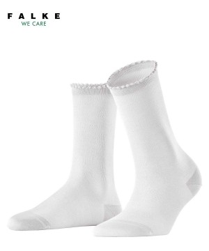 Falke Bold Dot Socks Socken Damen Weiß | 2641897-DV