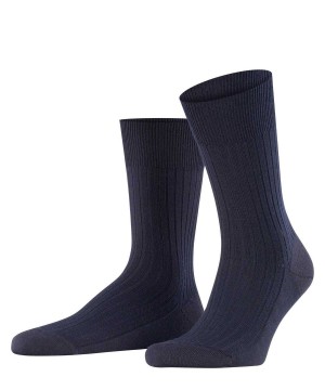 Falke Bristol Pure Socks Socken Herren Blau | 8572140-IH