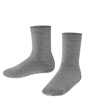 Falke Catspads House socks Socken Kinder Grau | 6837014-WU