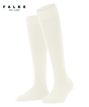 Falke ClimaWool Knee-high Socks Socken Damen Weiß | 6097314-XI