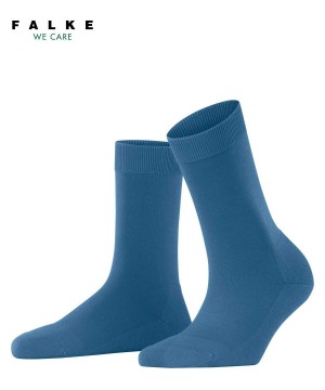 Falke ClimaWool Socks Socken Damen Blau | 0315742-FM