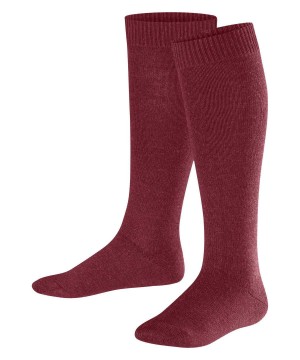 Falke Comfort Wool Knee-high Socks Socken Kinder Rot | 5782916-UJ