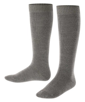 Falke Comfort Wool Knee-high Socks Socken Kinder Grau | 5942108-DJ