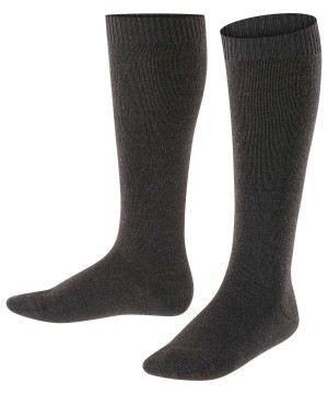 Falke Comfort Wool Knee-high Socks Socken Kinder Grau | 8904536-DS