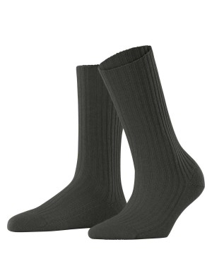 Falke Cosy Wool Boot Socks Socken Damen Grün | 5673418-RY