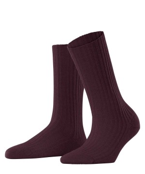 Falke Cosy Wool Boot Socks Socken Damen Rot | 2785061-SB