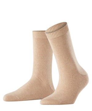 Falke Cosy Wool Socks Socken Damen Braun | 9784651-LP