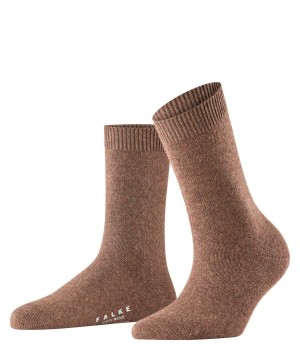 Falke Cosy Wool Socks Socken Damen Braun | 9312065-BR