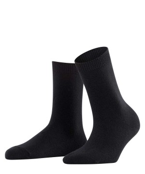 Falke Cosy Wool Socks Socken Damen Schwarz | 7492856-CB