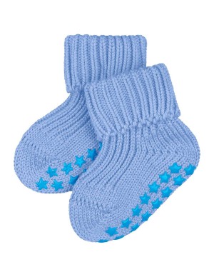 Falke Cotton Catspads House socks Socken Baby Blau | 0382456-SK