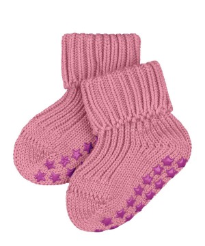 Falke Cotton Catspads House socks Socken Baby Rosa | 1496537-WS