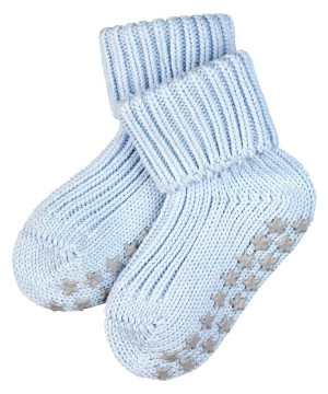 Falke Cotton Catspads House socks Socken Baby Blau | 9074812-UB