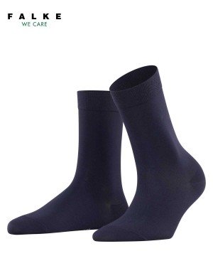 Falke Cotton Touch Socks Socken Damen Blau | 3614790-KJ