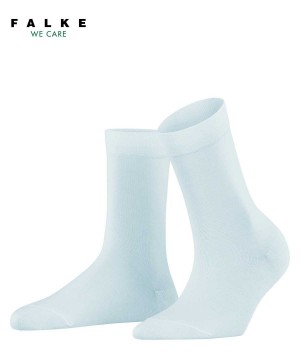 Falke Cotton Touch Socks Socken Damen Blau | 9701462-MR