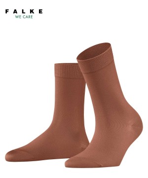 Falke Cotton Touch Socks Socken Damen Braun | 3749215-DO