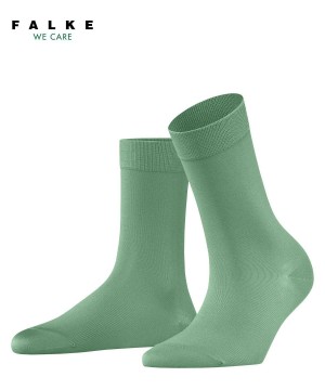 Falke Cotton Touch Socks Socken Damen Grün | 4318076-PW