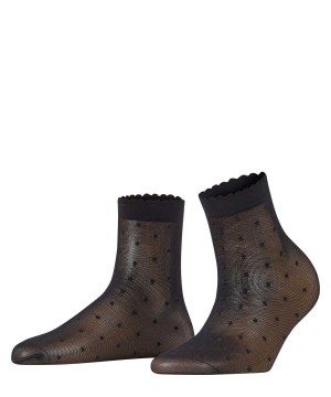 Falke Dot 15 DEN Ankle socks Socken Damen Schwarz | 8174530-FG