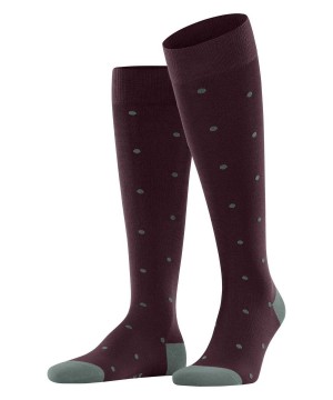 Falke Dot Knee-high Socks Socken Herren Rot | 9715803-WC