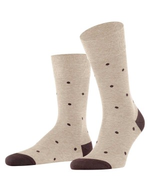 Falke Dot Socks Socken Herren Beige | 8732614-PH