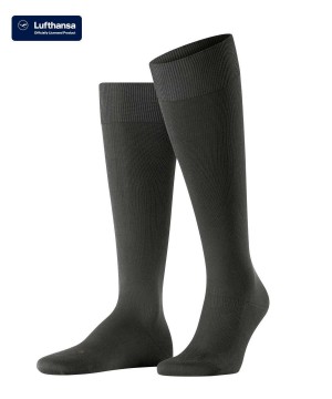 Falke Energizing Cotton Knee-high Socks Socken Herren Braun | 4650182-GD