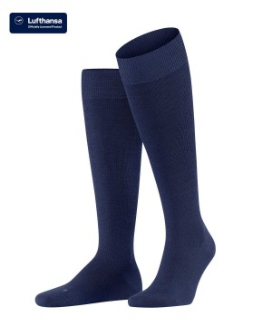 Falke Energizing Wool Knee-high Socks Socken Herren Blau | 1546280-FH