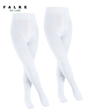 Falke Family 2-Pack Tights Tights Kinder Weiß | 3902516-YE