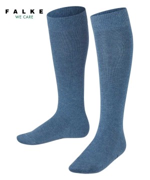 Falke Family Knee-high Socks Socken Kinder Blau | 2783415-DR