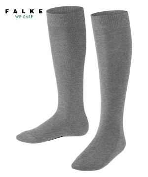 Falke Family Knee-high Socks Socken Kinder Grau | 9850127-HQ