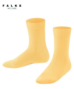 Falke Family Socks Socken Kinder Gelb | 8945613-EN