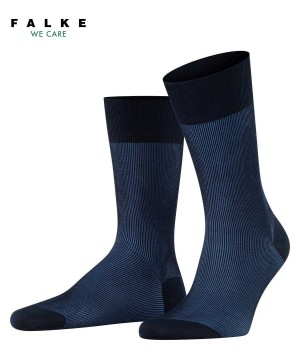 Falke Fine Shadow Socks Socken Herren Blau | 5217048-PJ