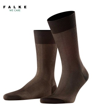 Falke Fine Shadow Socks Socken Herren Braun | 5016893-CK