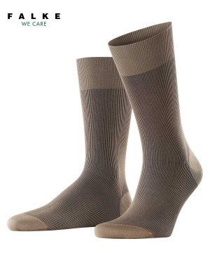 Falke Fine Shadow Socks Socken Herren Grau | 0938526-PQ