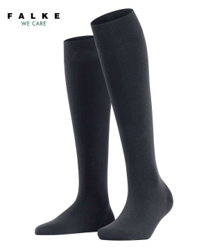 Falke Fine Softness 50 DEN Knee-high Socks Socken Damen Blau | 2937654-OX