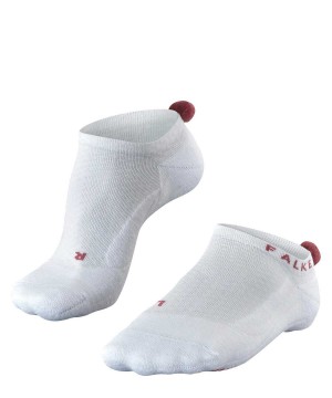 Falke GO2 Pompom Golf Invisibles Sports Socks Damen Weiß | 8371206-NW