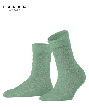 Falke Granny Square Socks Socken Damen Grün | 8072413-MR