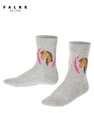 Falke Horse Socks Socken Kinder Grau | 3149082-LM